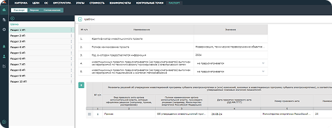 Паспорт проекта